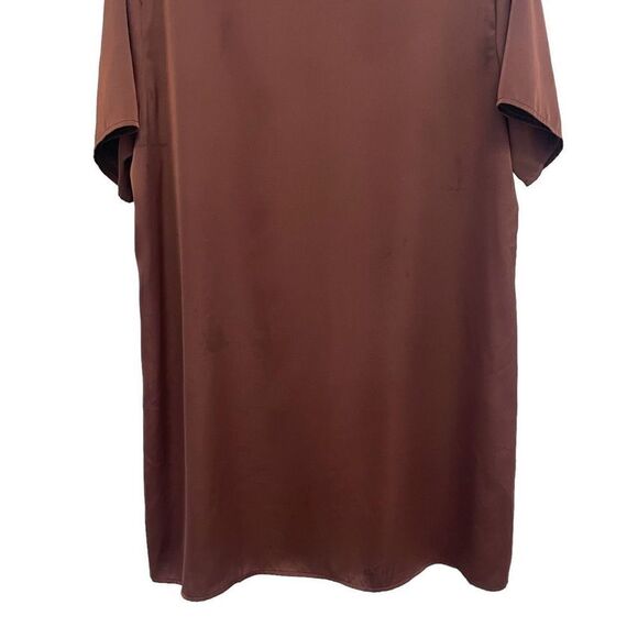 H&M Satin Look T Shirt Dress - Picture 4 of 6